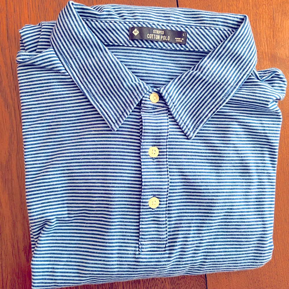 Mens stretch polo